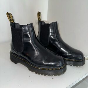 Dr Marten 2976 Bex Polished Smooth Chelsea Boots - Size 6 (UK 4)